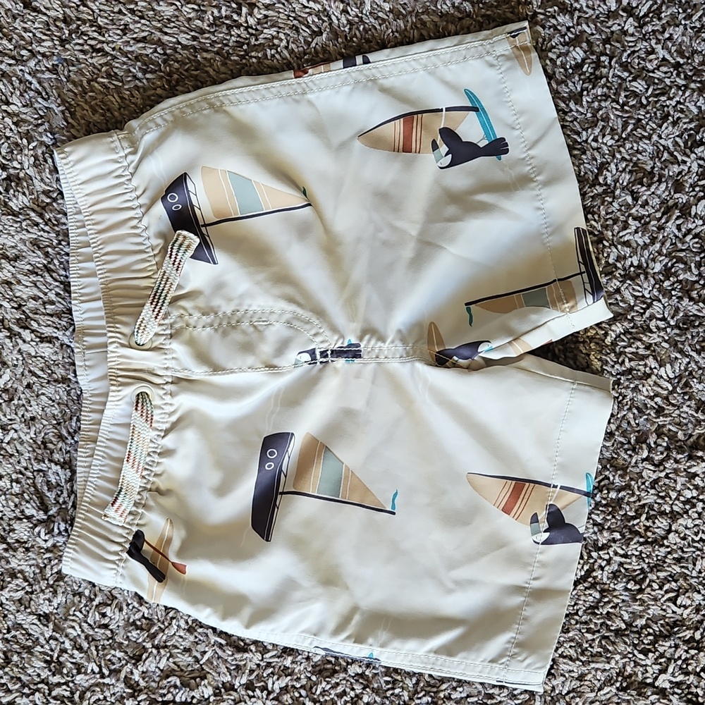 GUC Carter's Ahoy There! Toucan Sailboat Swim Set Rash Guard Size 18-24 Months - Picture 8 of 10